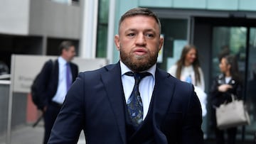 MMA fighter Conor McGregor departs Blanchardstown Court after appearing in relation to motoring offences, in Dublin, Ireland, June 23, 2022. REUTERS/Clodagh Kilcoyne